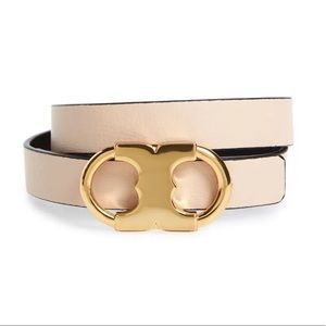 Tory Burch Gemini Link Reversible Wrap Bracelet